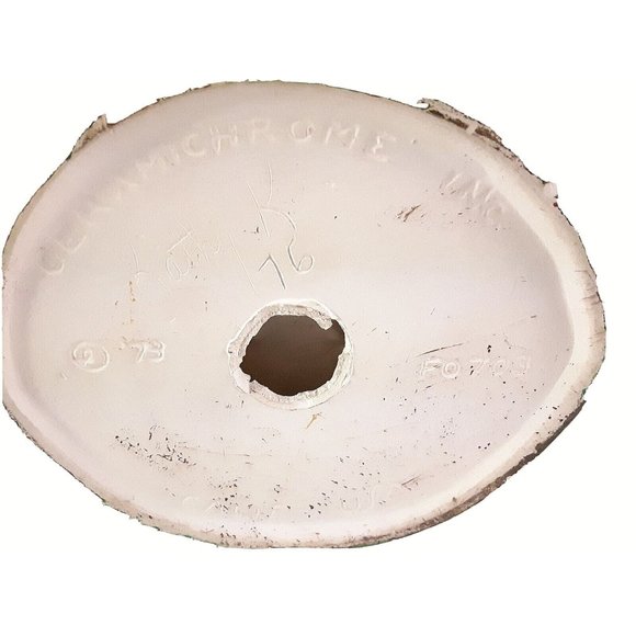 Vintage Ceramic Figurine Girl with Raggedy Ann Doll 1973 Ceramichrome Hand Paint - Picture 9 of 9